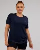 Air Slouch Tee - Navy sold by LSKD