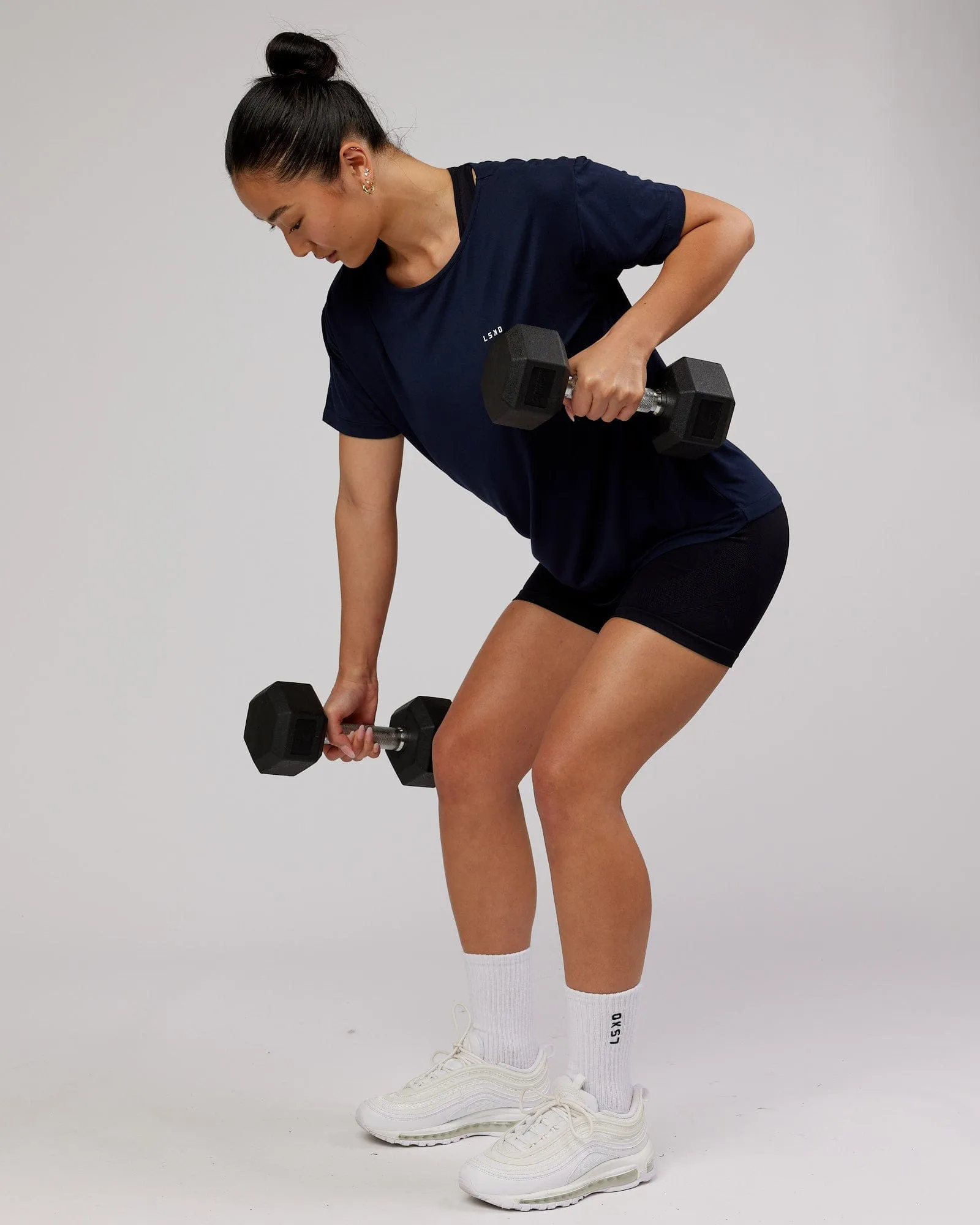 Air Slouch Tee - Navy sold by LSKD product image thumbnail 5