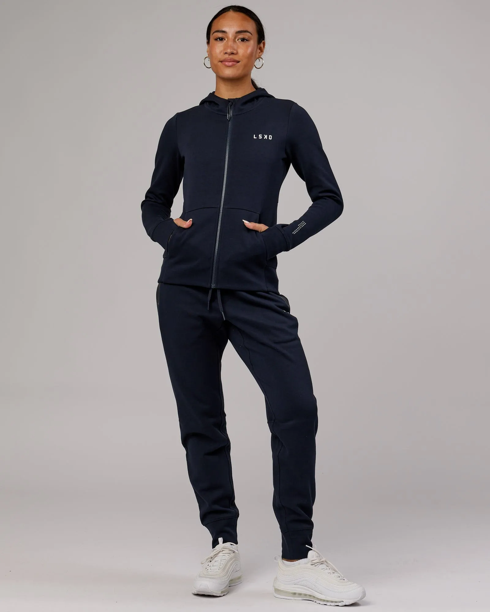 Womens Athlete ForgedFleece Track Pants - Dark Navy sold by LSKD product image thumbnail 3