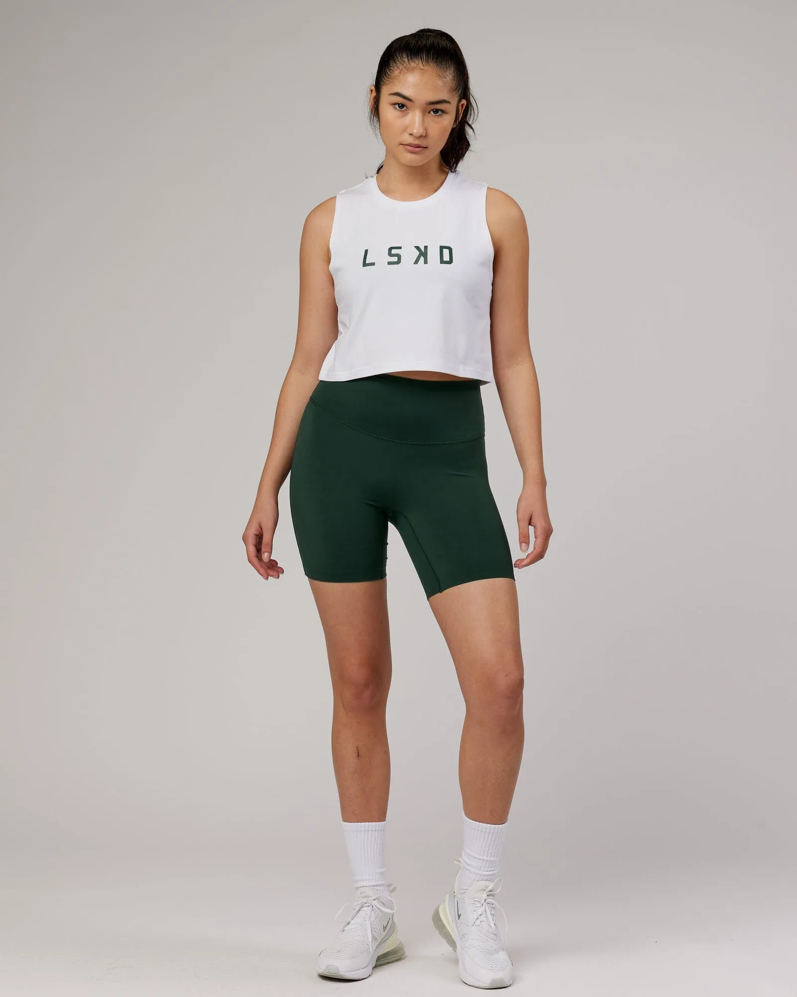 Agile FLXCotton Tank - White-Pineneedle sold by LSKD product image thumbnail 3