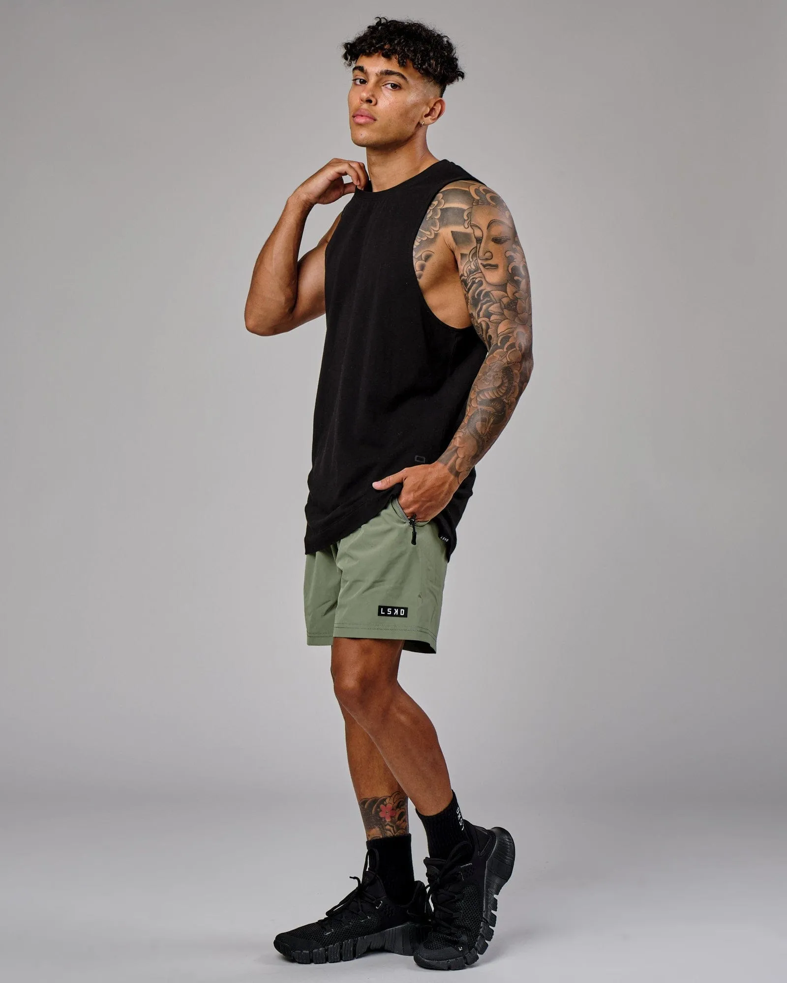 Rep 7" Performance Shorts - Sea Spray sold by LSKD product image thumbnail 5