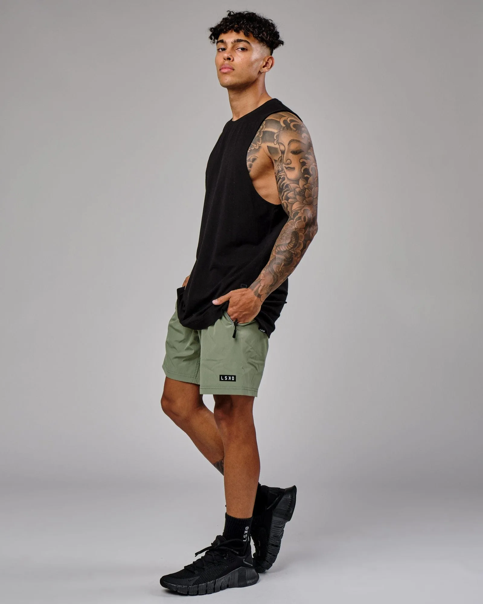 Rep 7" Performance Shorts - Sea Spray sold by LSKD product image thumbnail 4