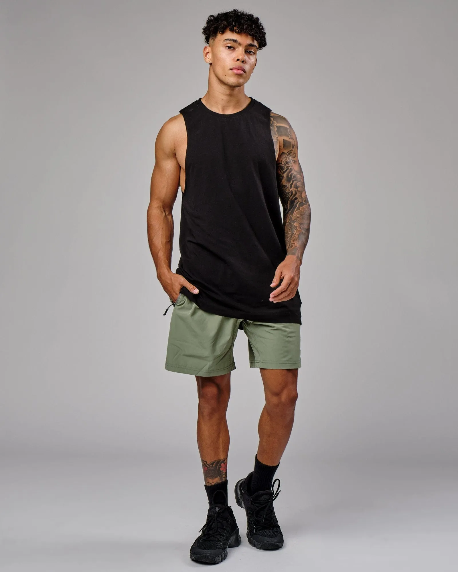 Rep 7" Performance Shorts - Sea Spray sold by LSKD product image thumbnail 3