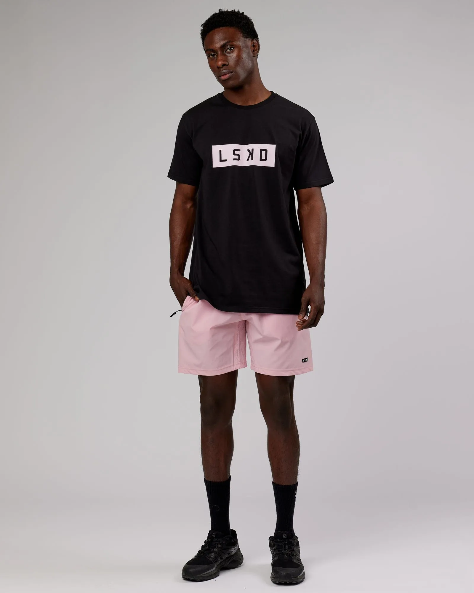 Rep 7'' Performance Shorts - Bleached Mauve sold by LSKD product image thumbnail 5