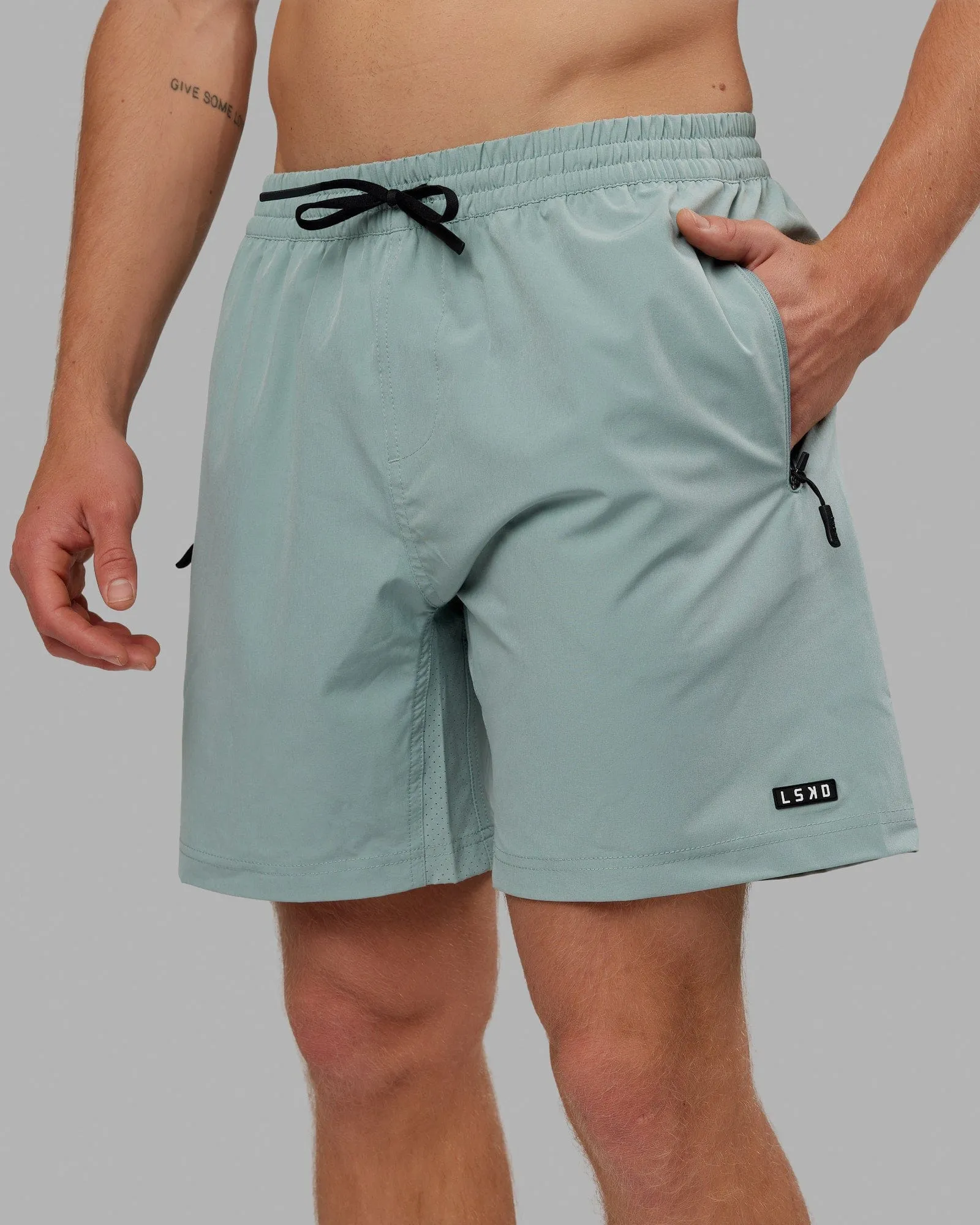 Rep 7" Performance Shorts - Frost sold by LSKD product image thumbnail 5