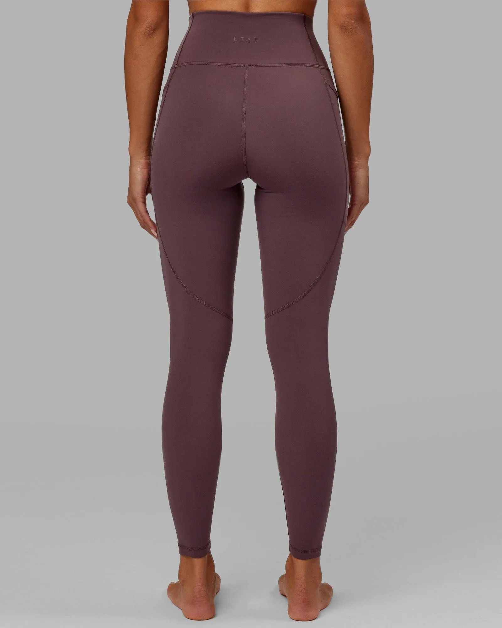 Rep Full Length Tights - Plum sold by LSKD product image thumbnail 4