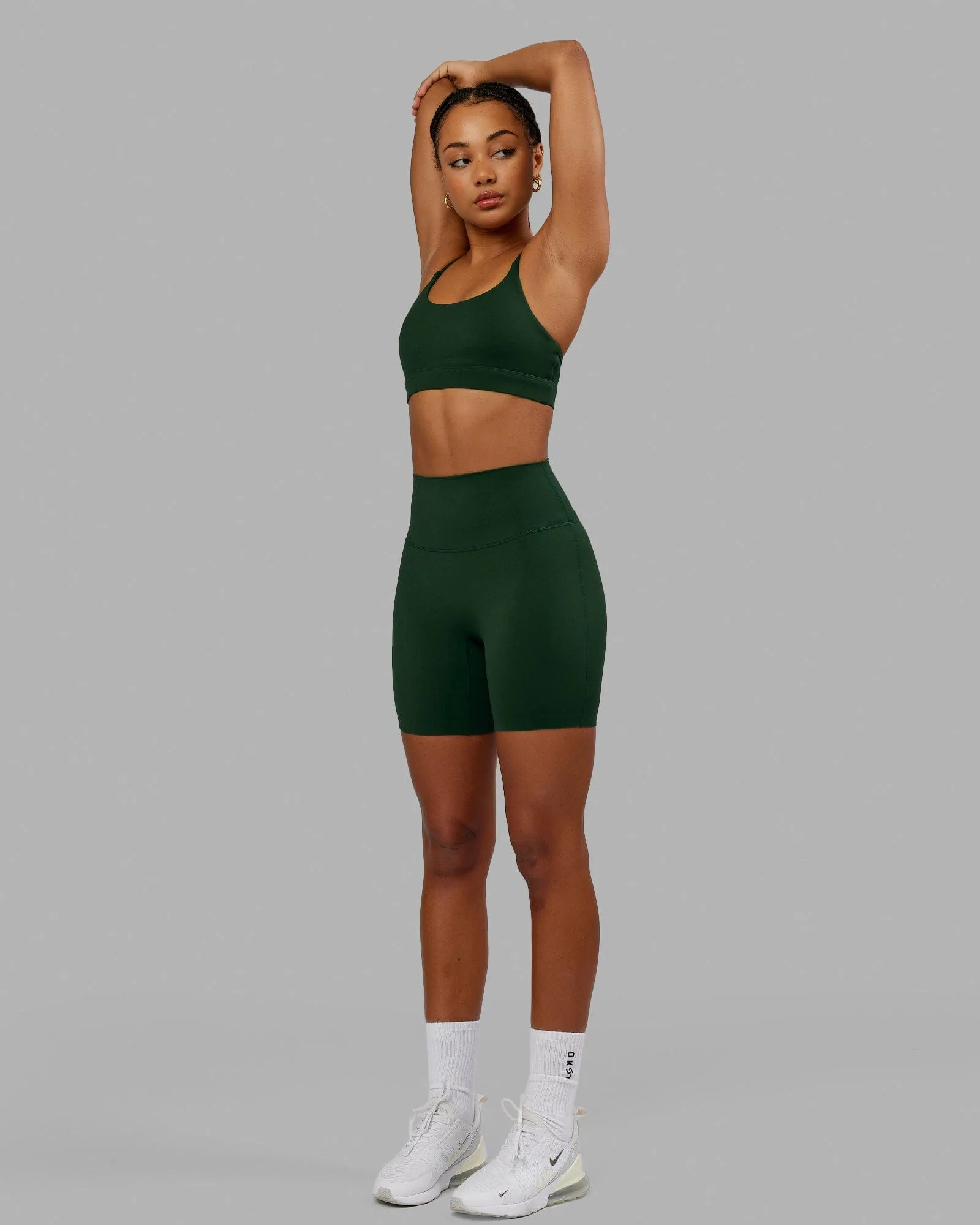 Elixir Mid Short Tights - Ivy Green sold by LSKD product image thumbnail 3