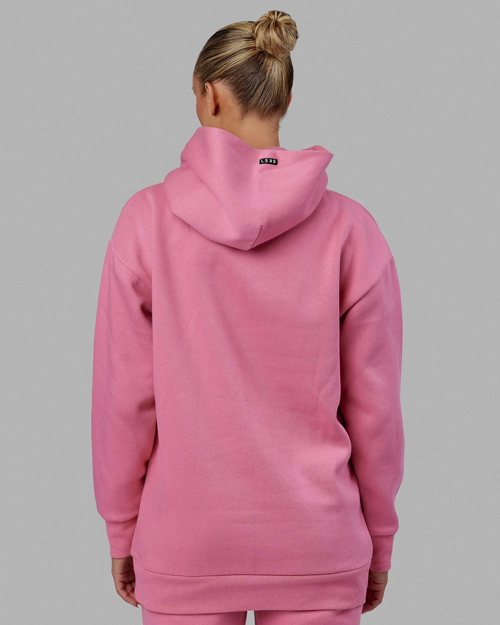 Unisex Capsule Hoodie Oversize - Pink Rose sold by LSKD product image thumbnail 4