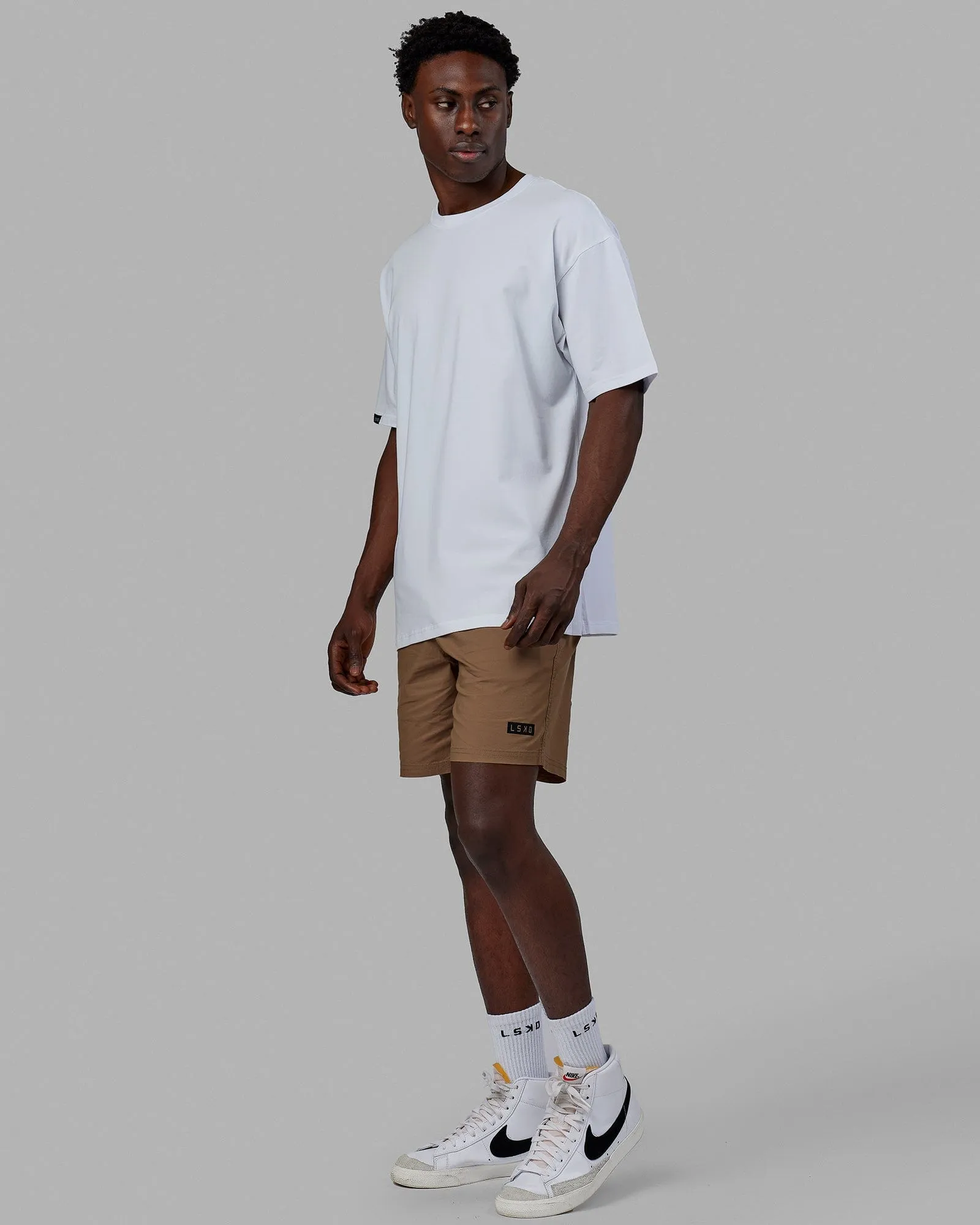 Daily 7" Short - Deep Taupe sold by LSKD product image thumbnail 3