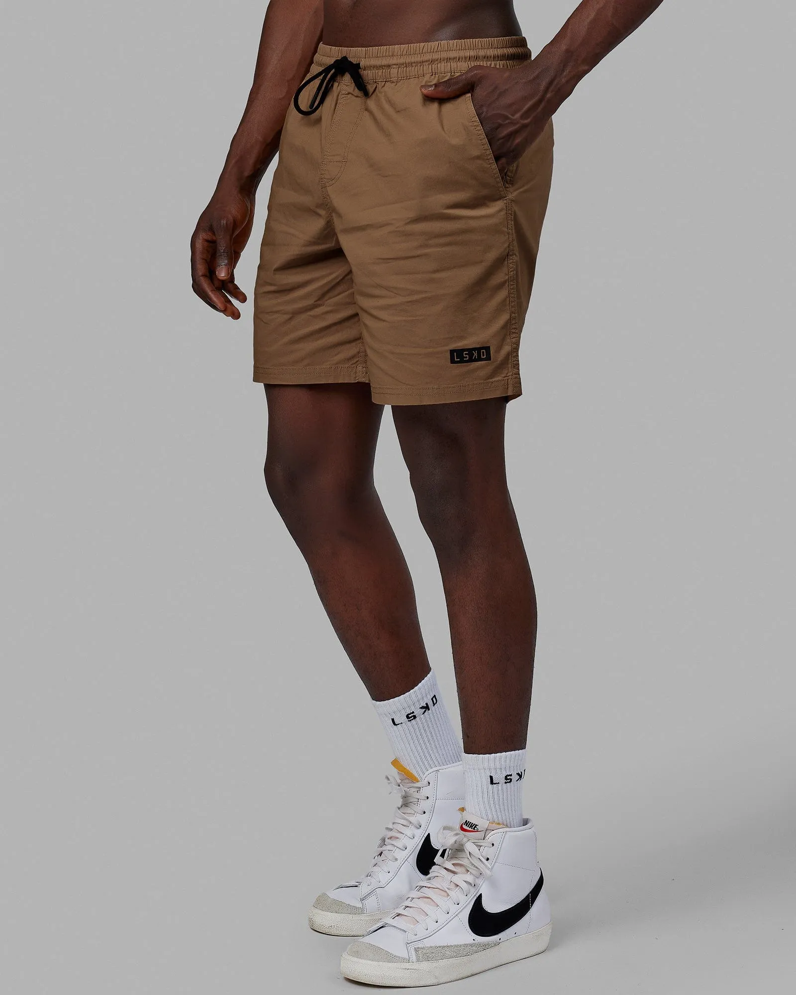 Daily 7" Short - Deep Taupe sold by LSKD product image thumbnail 5