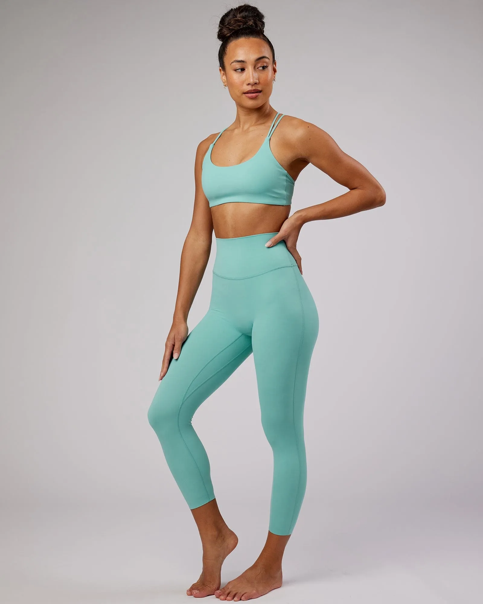 Elixir 7/8 Length Tights - Nile Blue No Logo sold by LSKD product image thumbnail 4