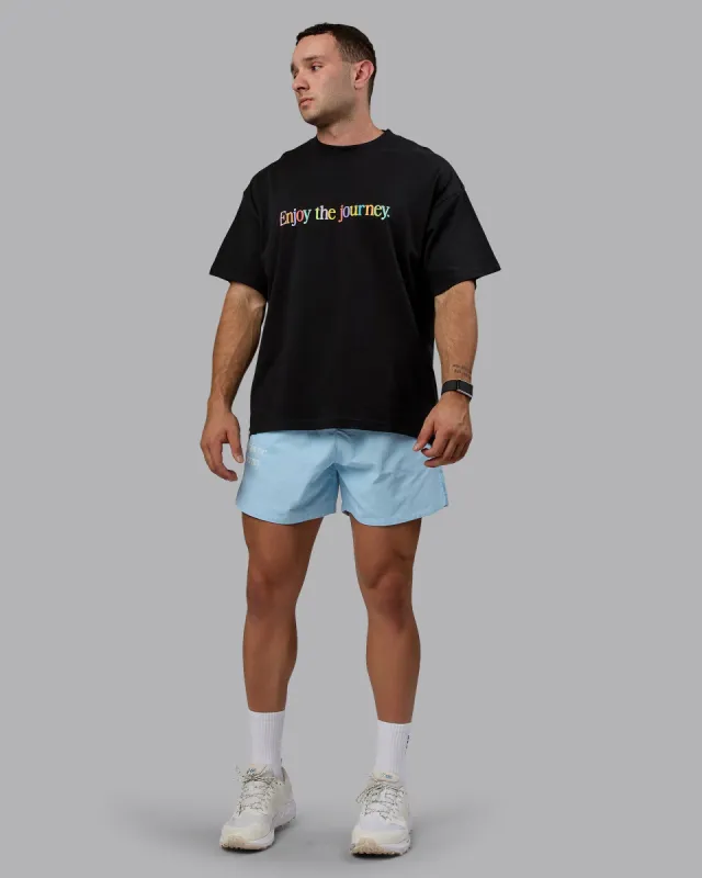 Enjoy The Journey Short - Glacial Blue sold by LSKD