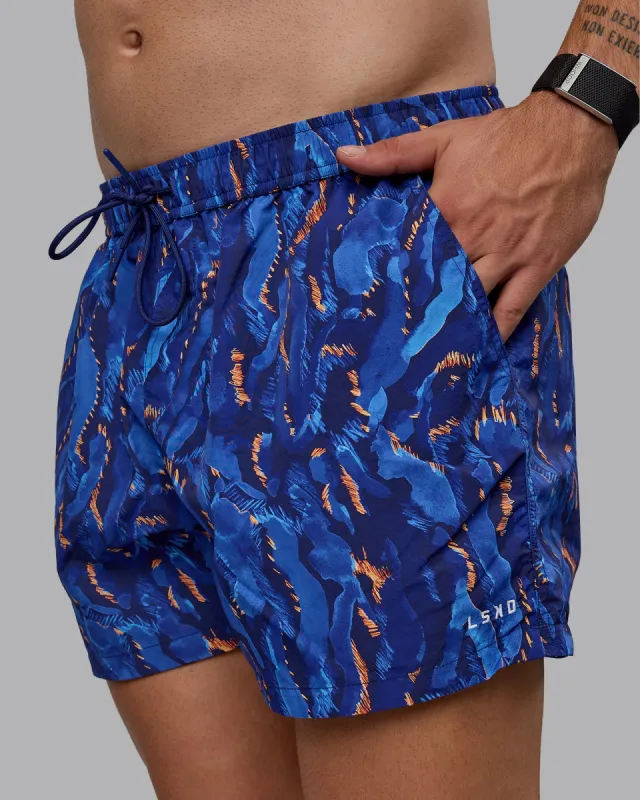 Classic 5" Shorts - Brush Deep Blue sold by LSKD