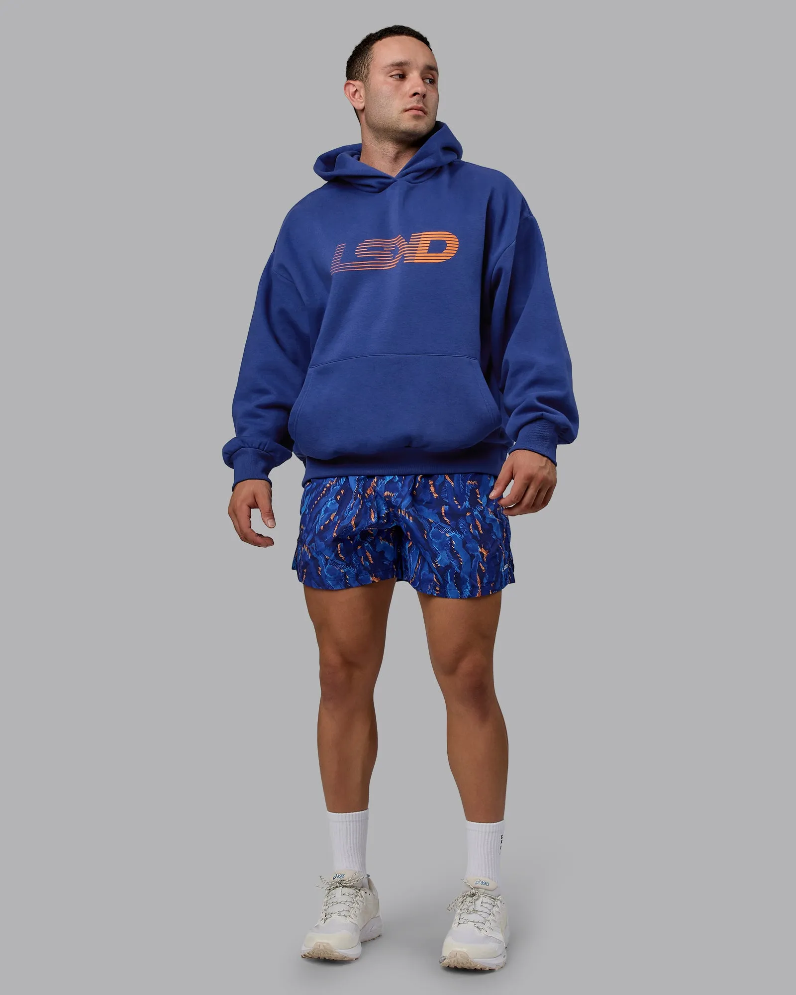 Classic 5" Shorts - Brush Deep Blue sold by LSKD product image thumbnail 2