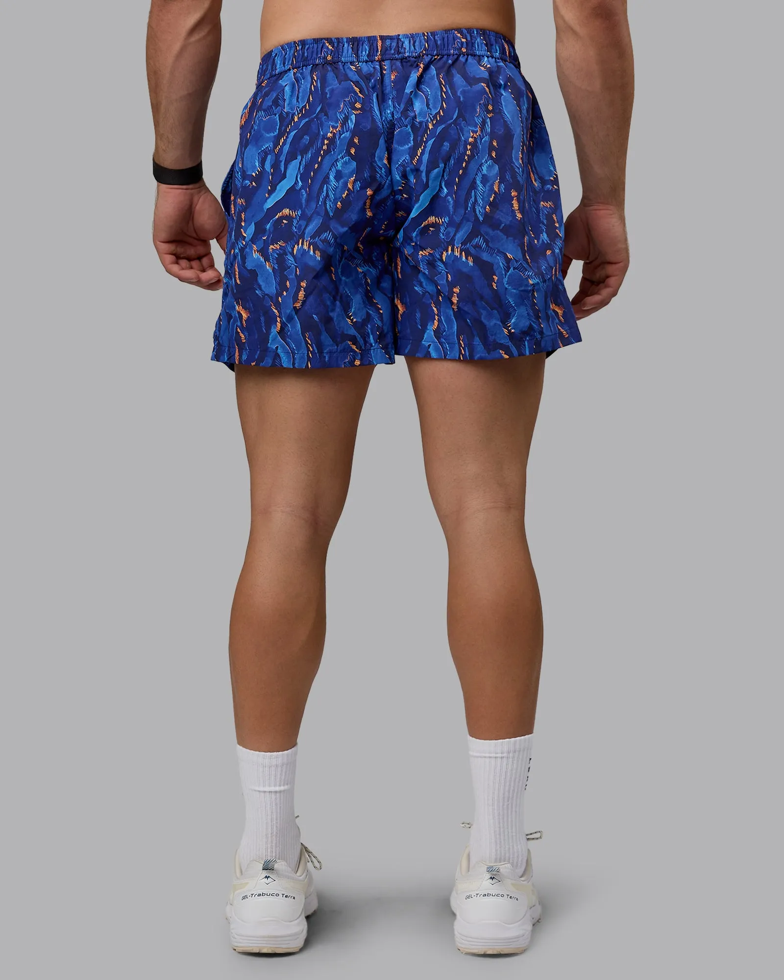 Classic 5" Shorts - Brush Deep Blue sold by LSKD product image thumbnail 4