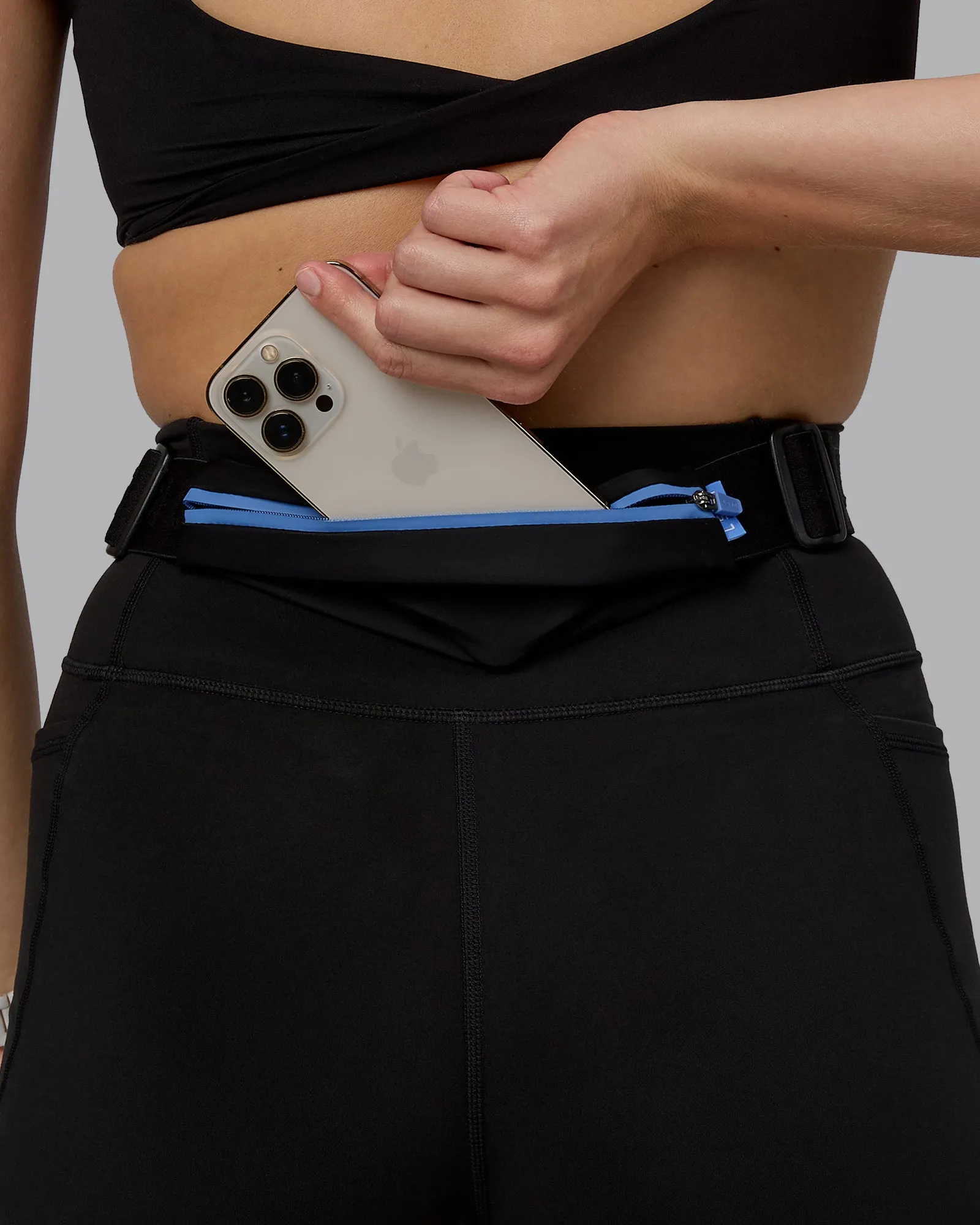 Rep Run Belt 2.0 - Black-Ultramarine sold by LSKD