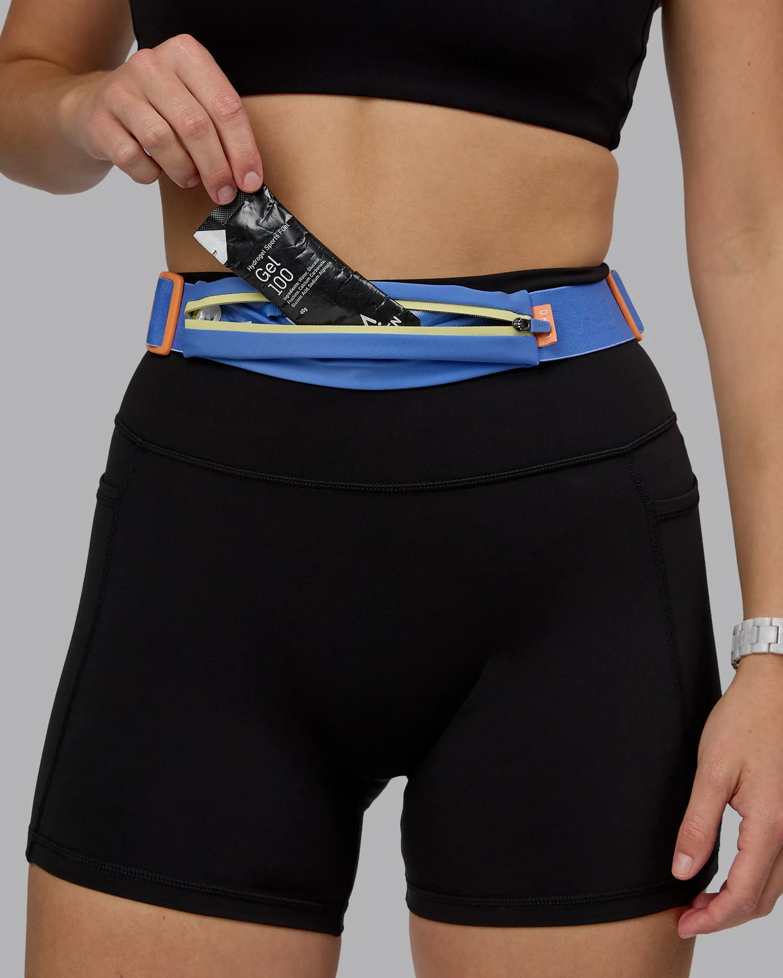 Rep Run Belt 2.0 - Ultramarine-Banana Yellow sold by LSKD