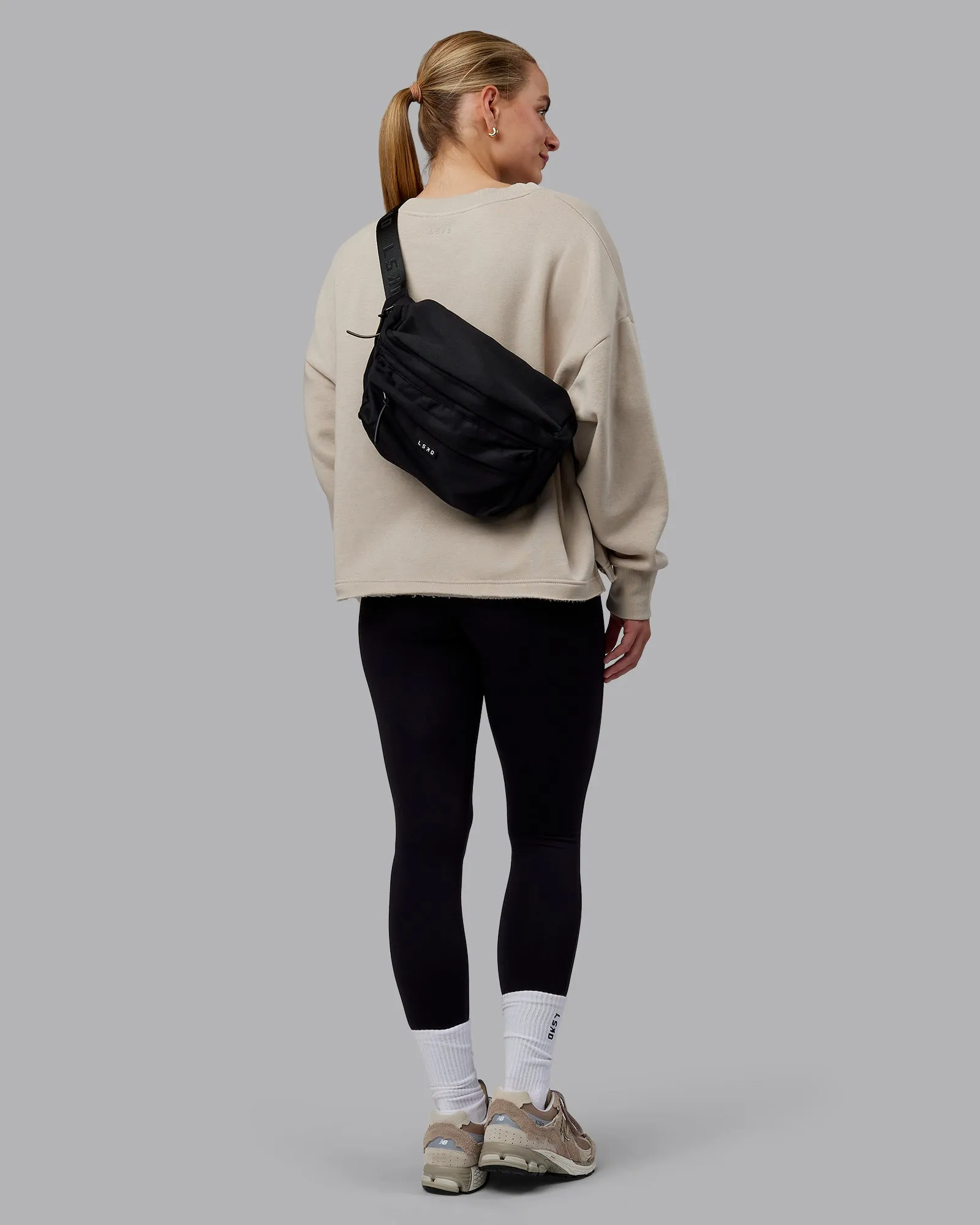 Functional Crossbody Bag - Black sold by LSKD product image thumbnail 4