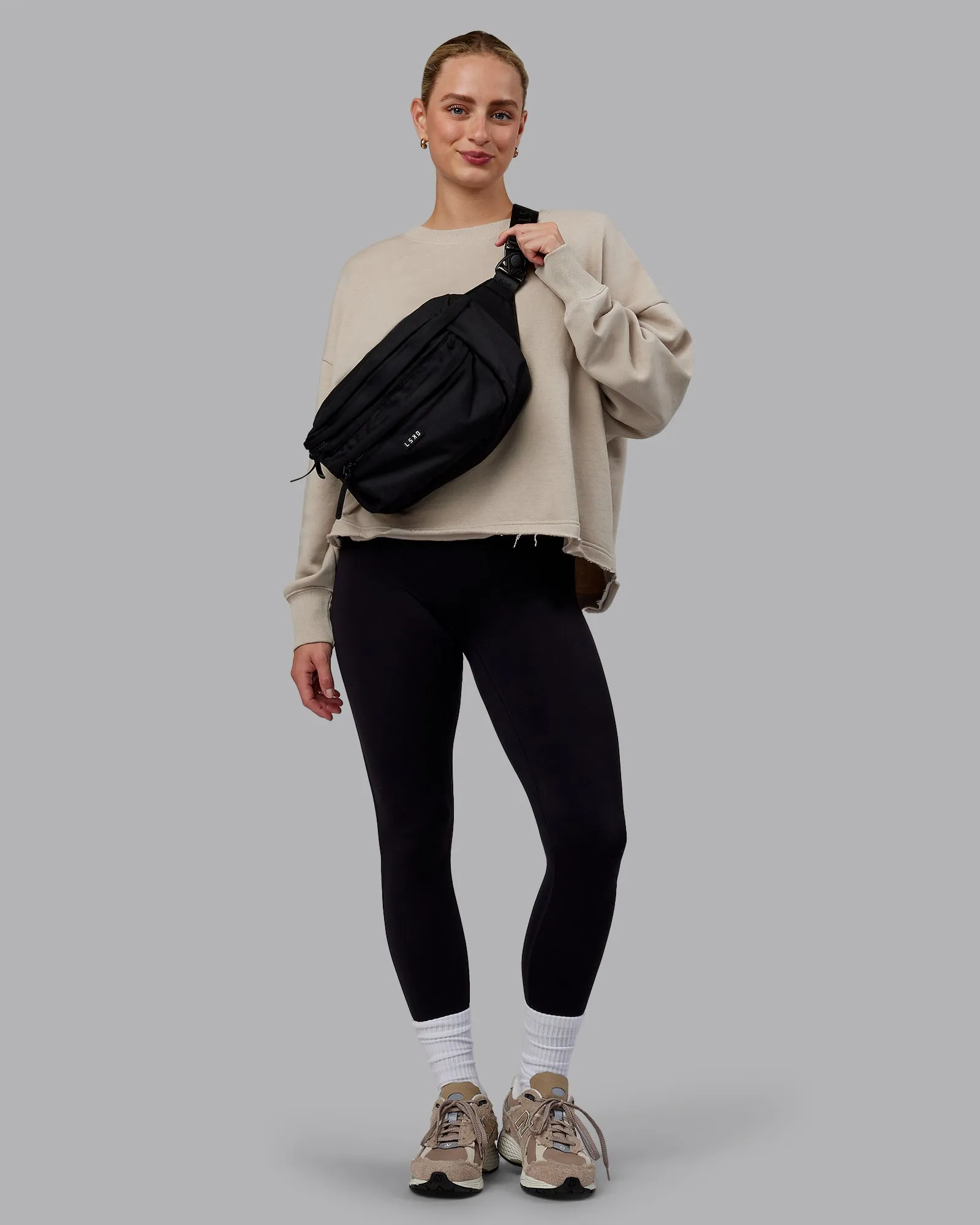 Functional Crossbody Bag - Black sold by LSKD product image thumbnail 2