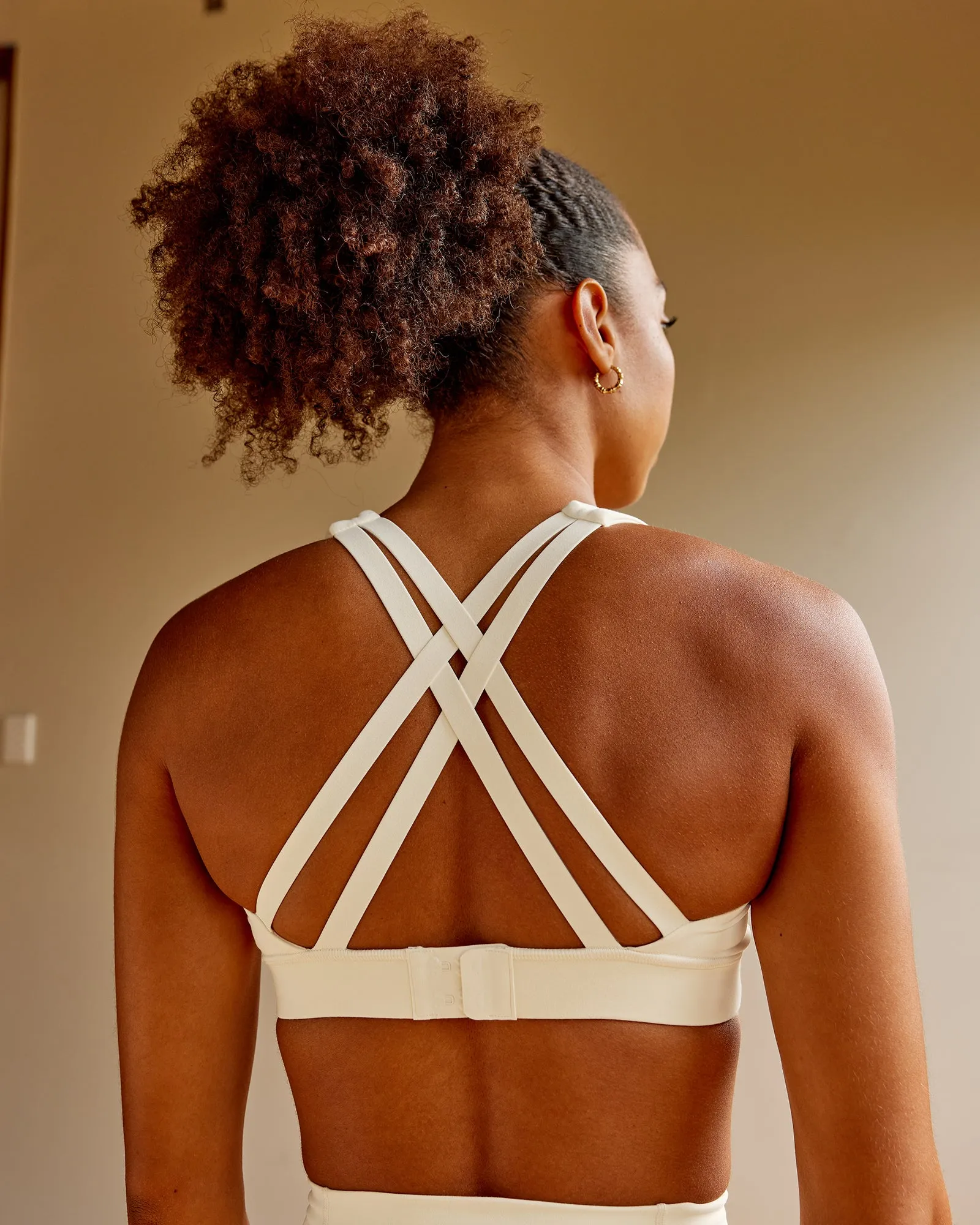 Poise Sports Bra - Ivory sold by LSKD