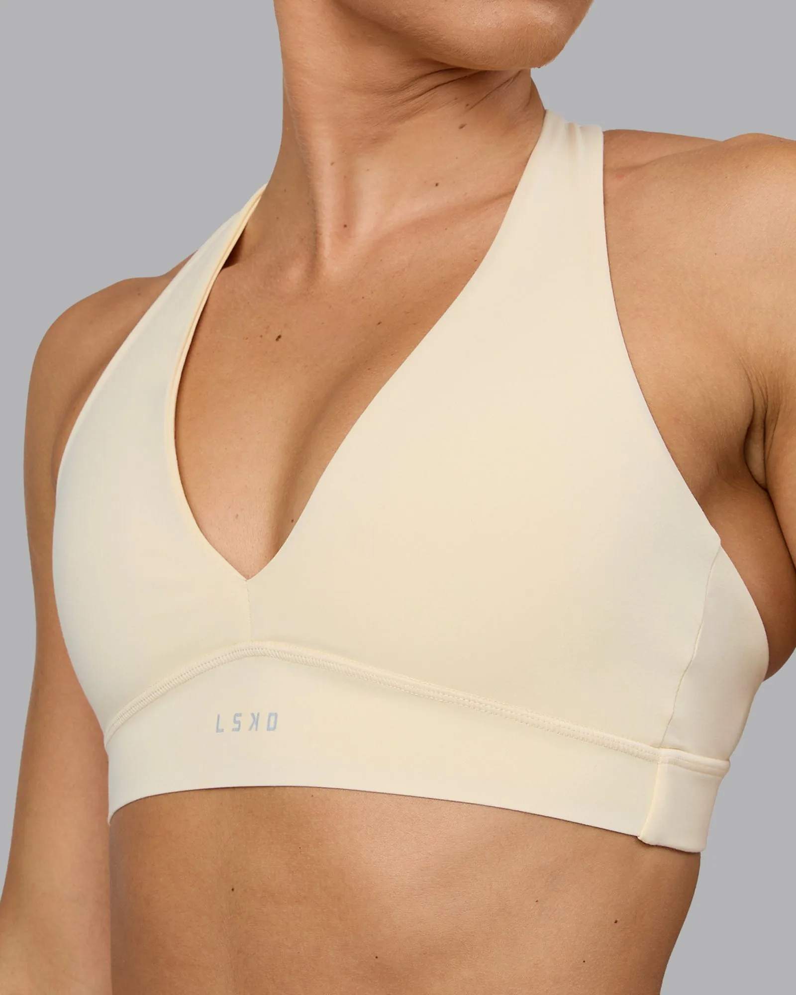 Poise Sports Bra - Ivory sold by LSKD product image thumbnail 5
