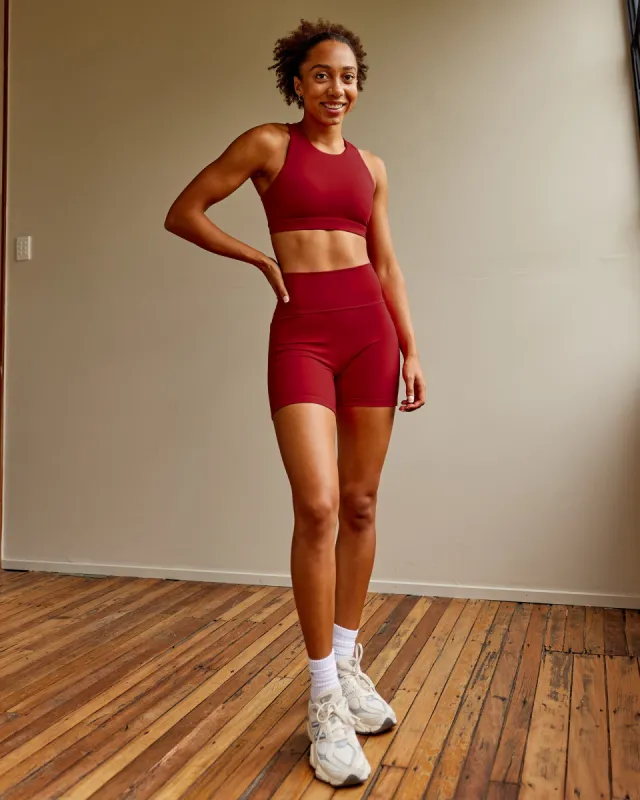Pivot Bra - Cherry Red sold by LSKD