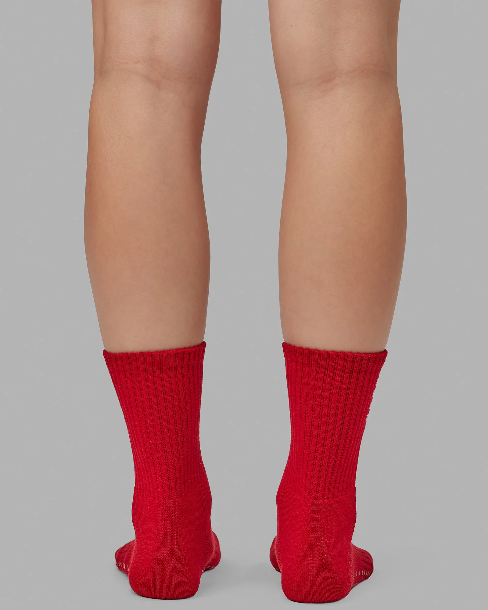 Signal Crew Pilates Grip Socks - Cherry Red sold by LSKD product image thumbnail 5