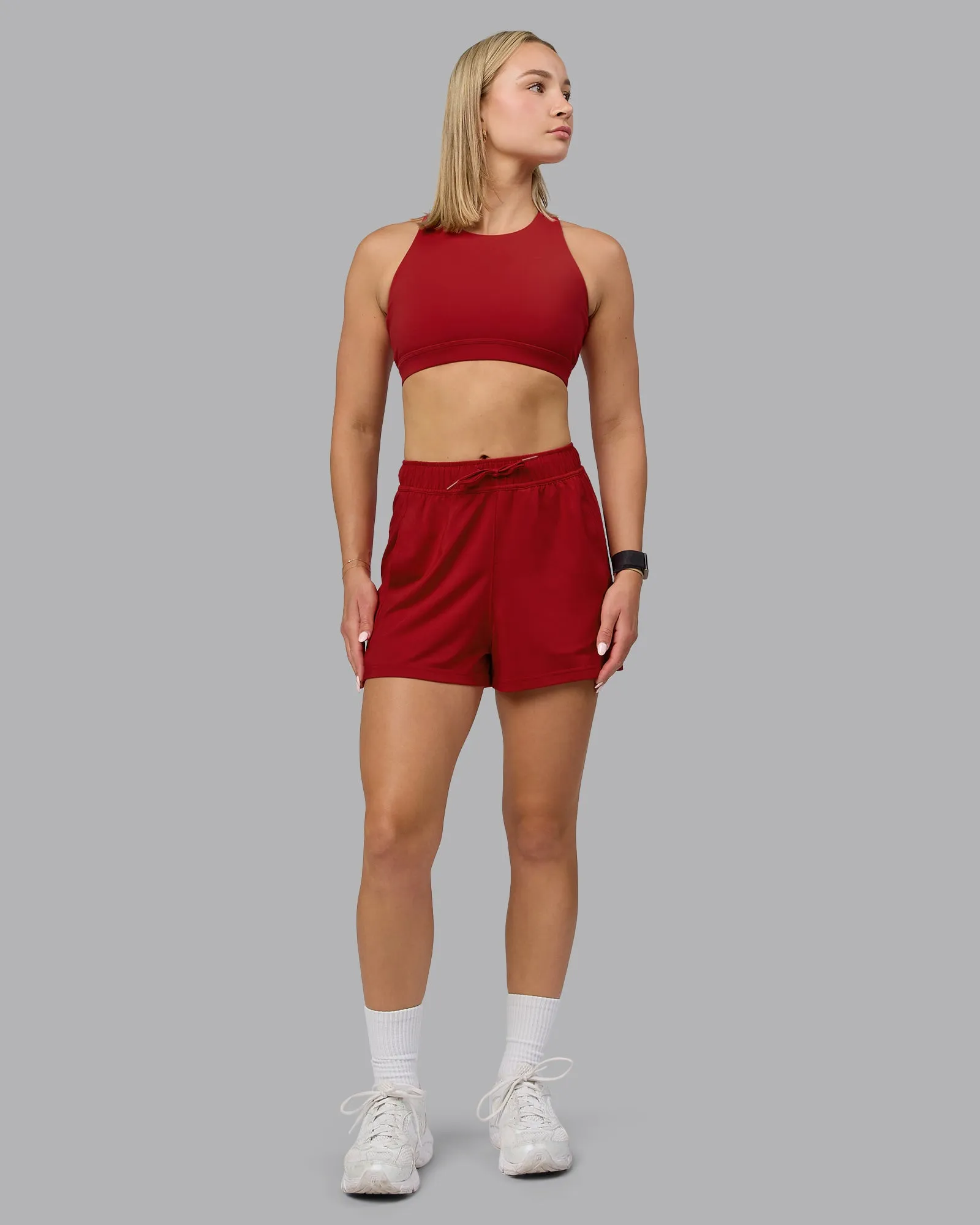 Restore CloudFLX Short - Cherry Red sold by LSKD product image thumbnail 3