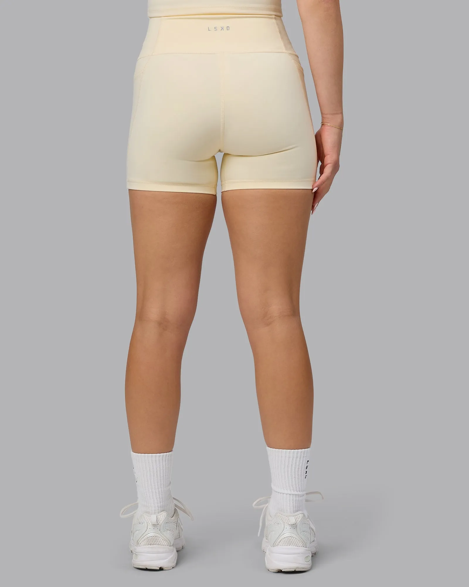 Fusion X-Short Tight With Pockets - Ivory sold by LSKD product image thumbnail 4