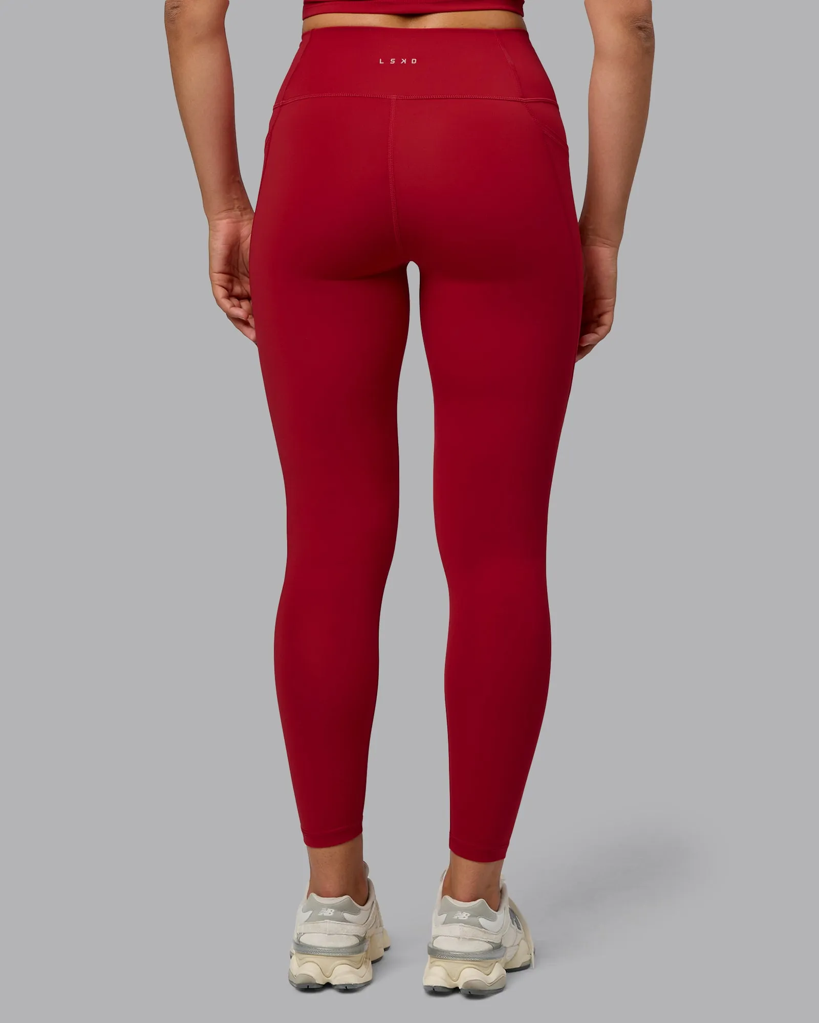 Fusion Full Length Tight with Pockets - Cherry Red sold by LSKD product image thumbnail 3