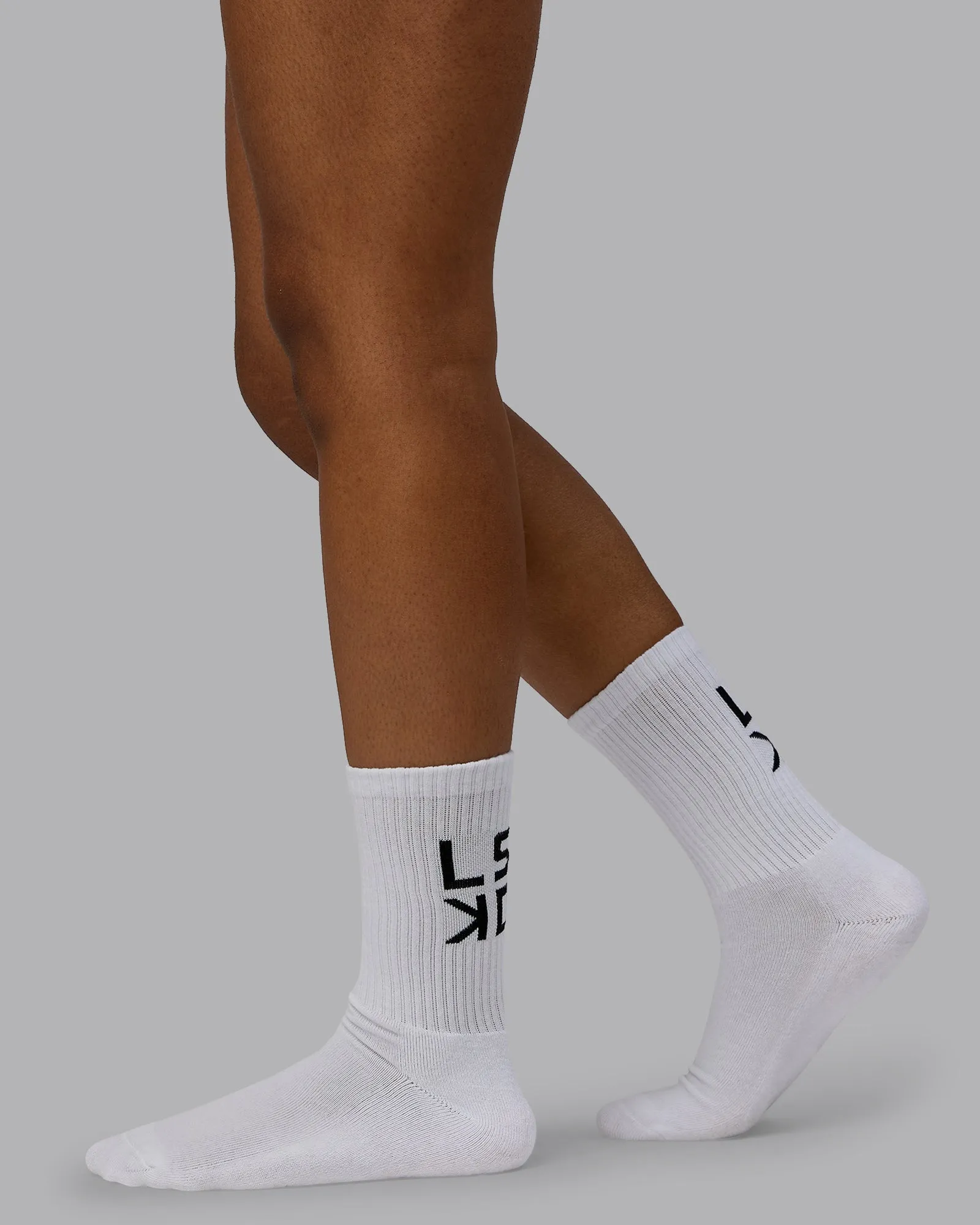 Squad 3 Pack Crew Socks - Multi-Claret sold by LSKD product image thumbnail 4