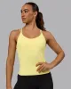 Balance Active Shelf Bra Tank - Lemon sold by LSKD