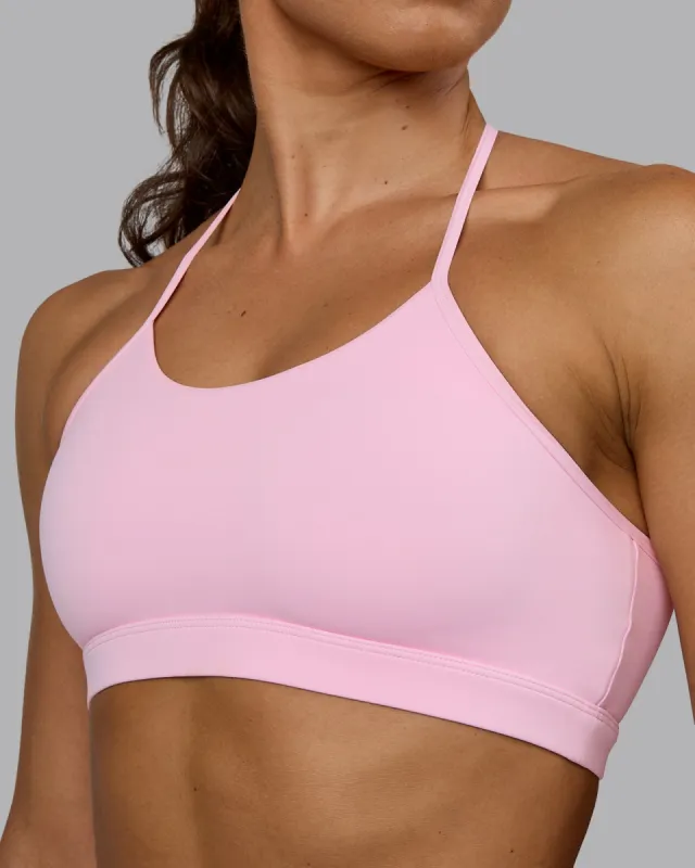 Glow Sports Bra - Pale Pink sold by LSKD