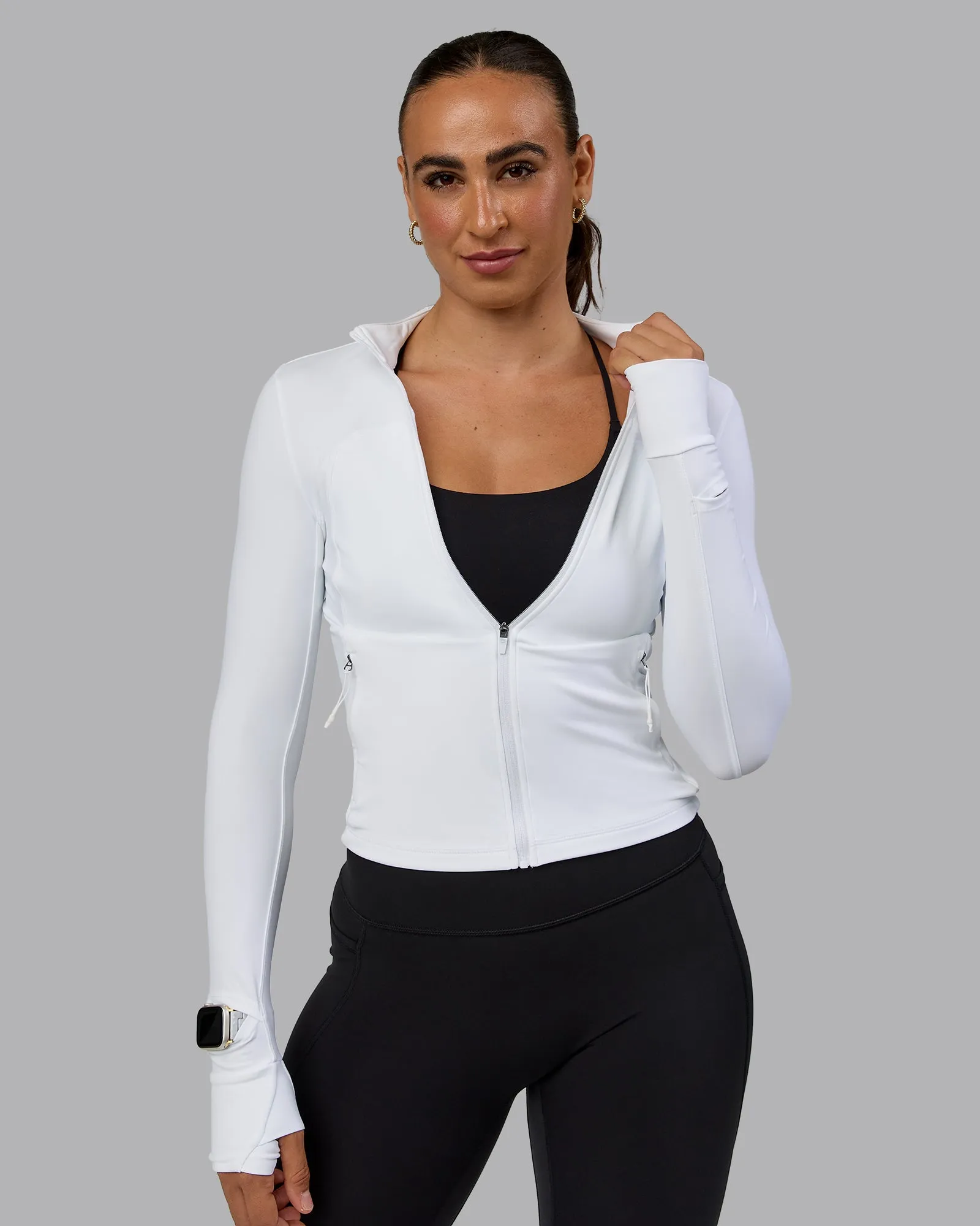 Aspire Jacket - White sold by LSKD