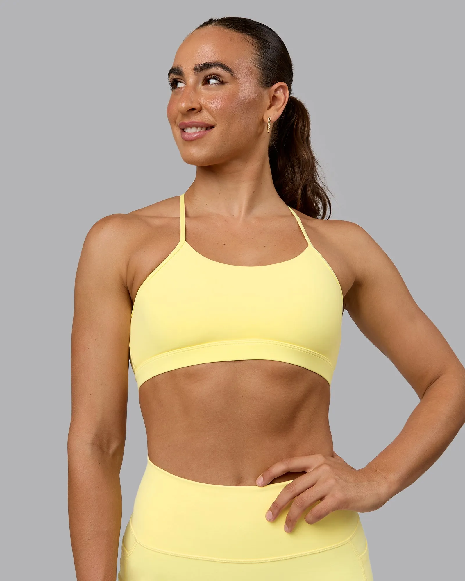 Glow Sports Bra - Lemon sold by LSKD product image thumbnail 3