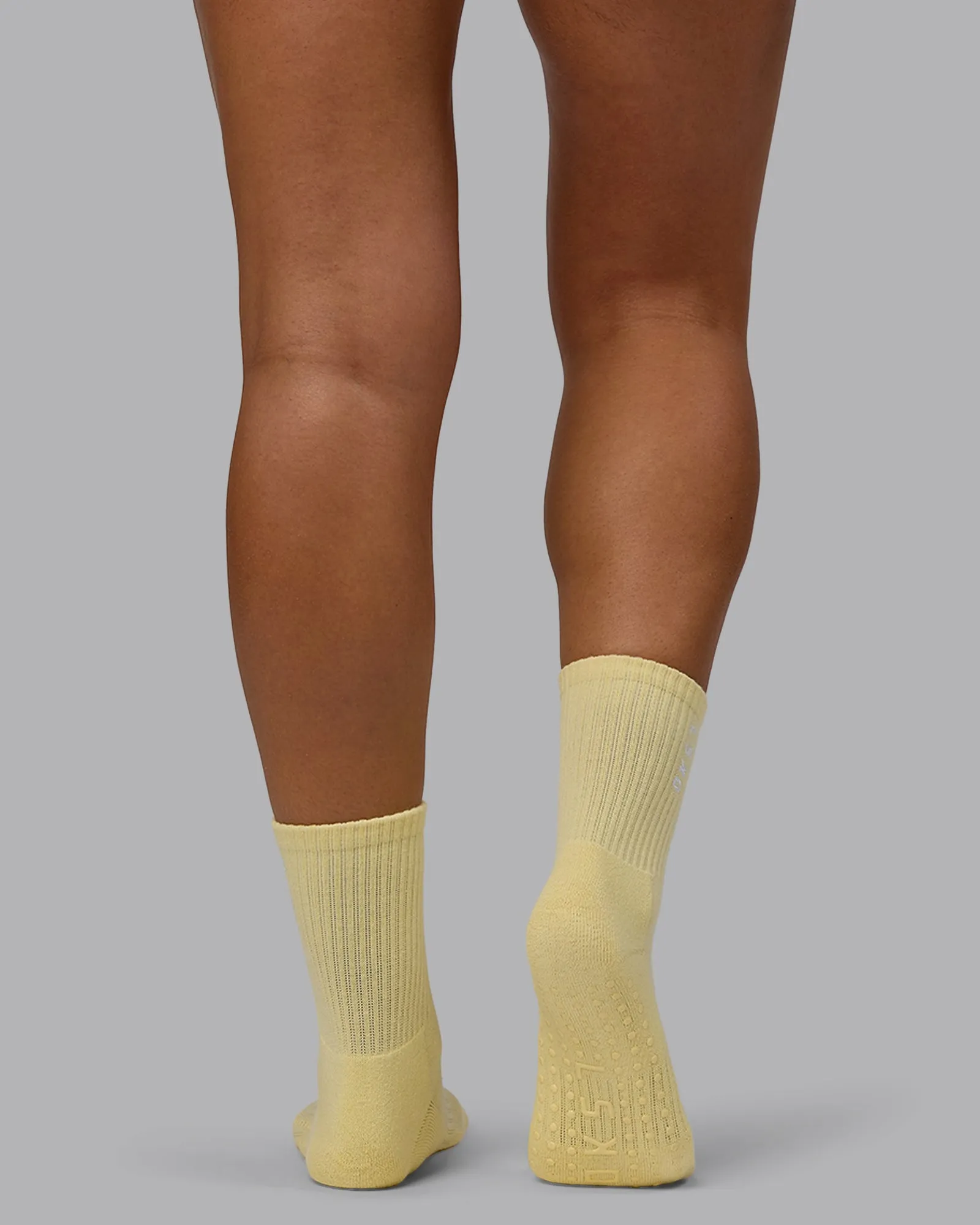Signal Crew Pilates Grip Socks - Pale Yellow sold by LSKD product image thumbnail 3