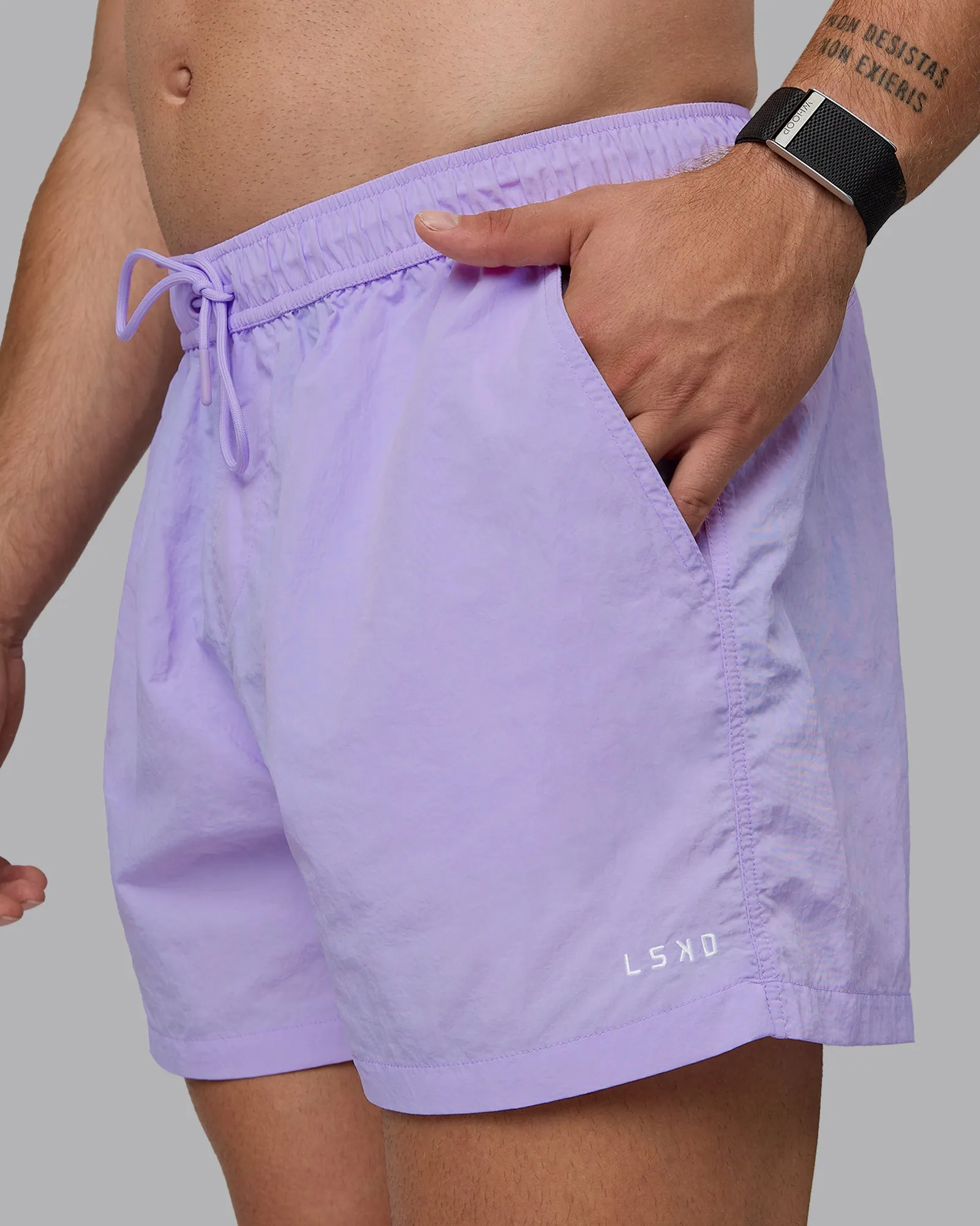 Classic 5" Short - Pastel Purple sold by LSKD product image thumbnail 3