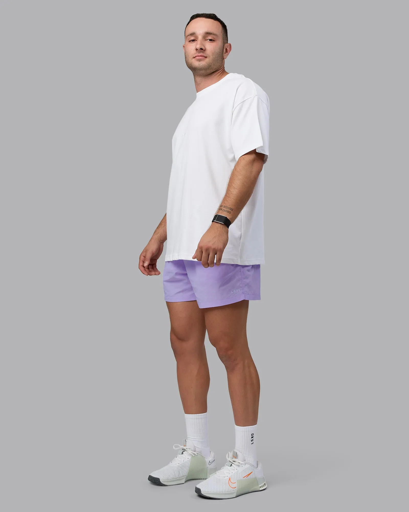 Classic 5" Short - Pastel Purple sold by LSKD product image thumbnail 5