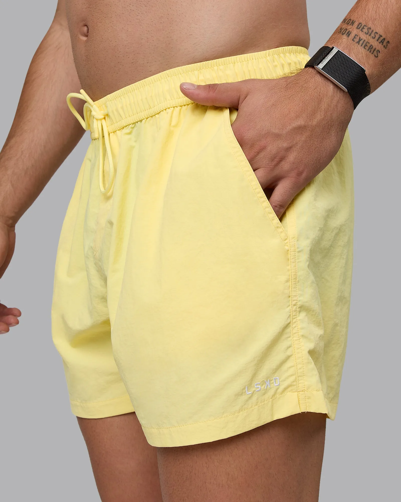 Classic 5" Short - Lemon sold by LSKD product image thumbnail 3