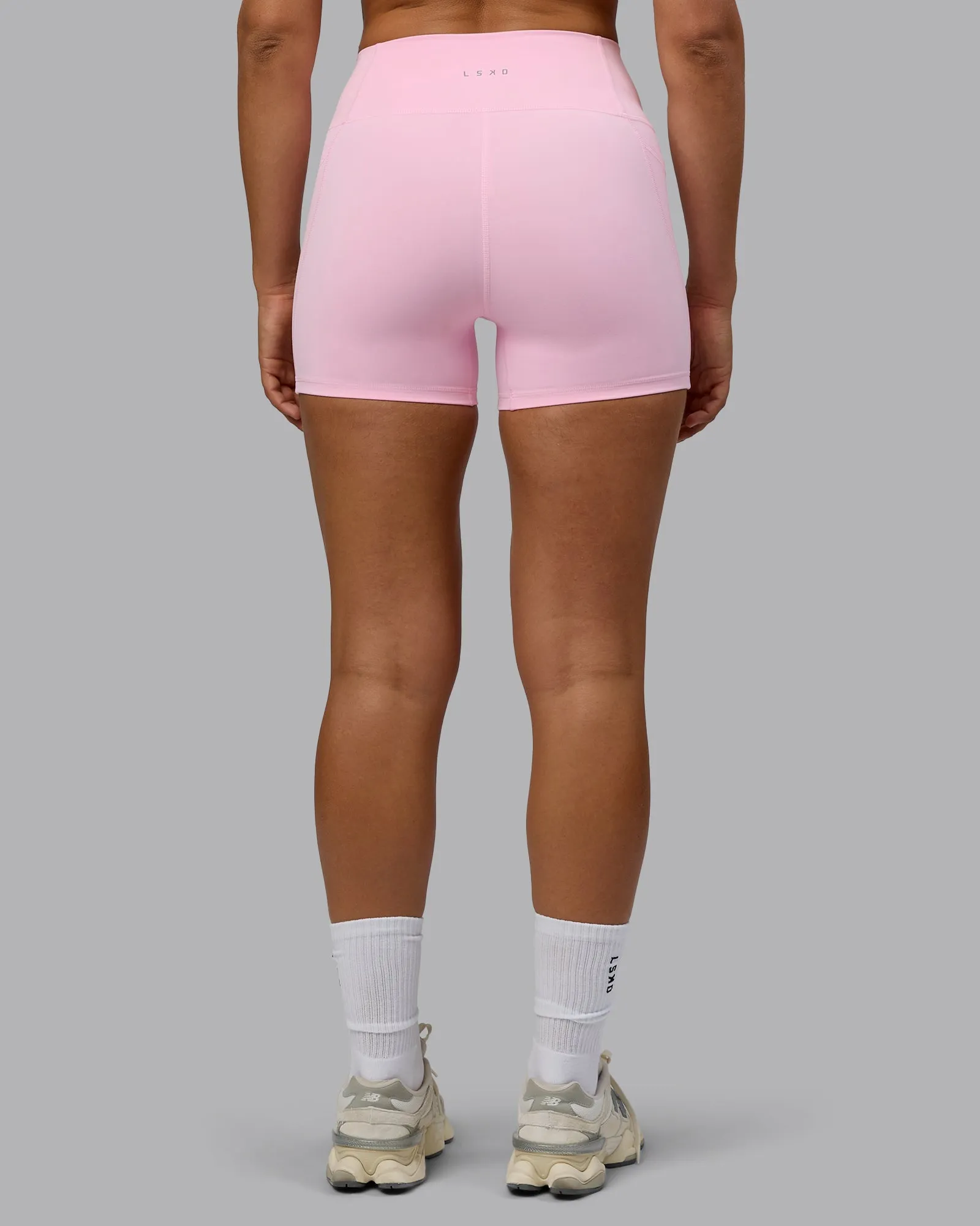 Fusion X-Short Tight With Pockets - Pale Pink sold by LSKD product image thumbnail 4