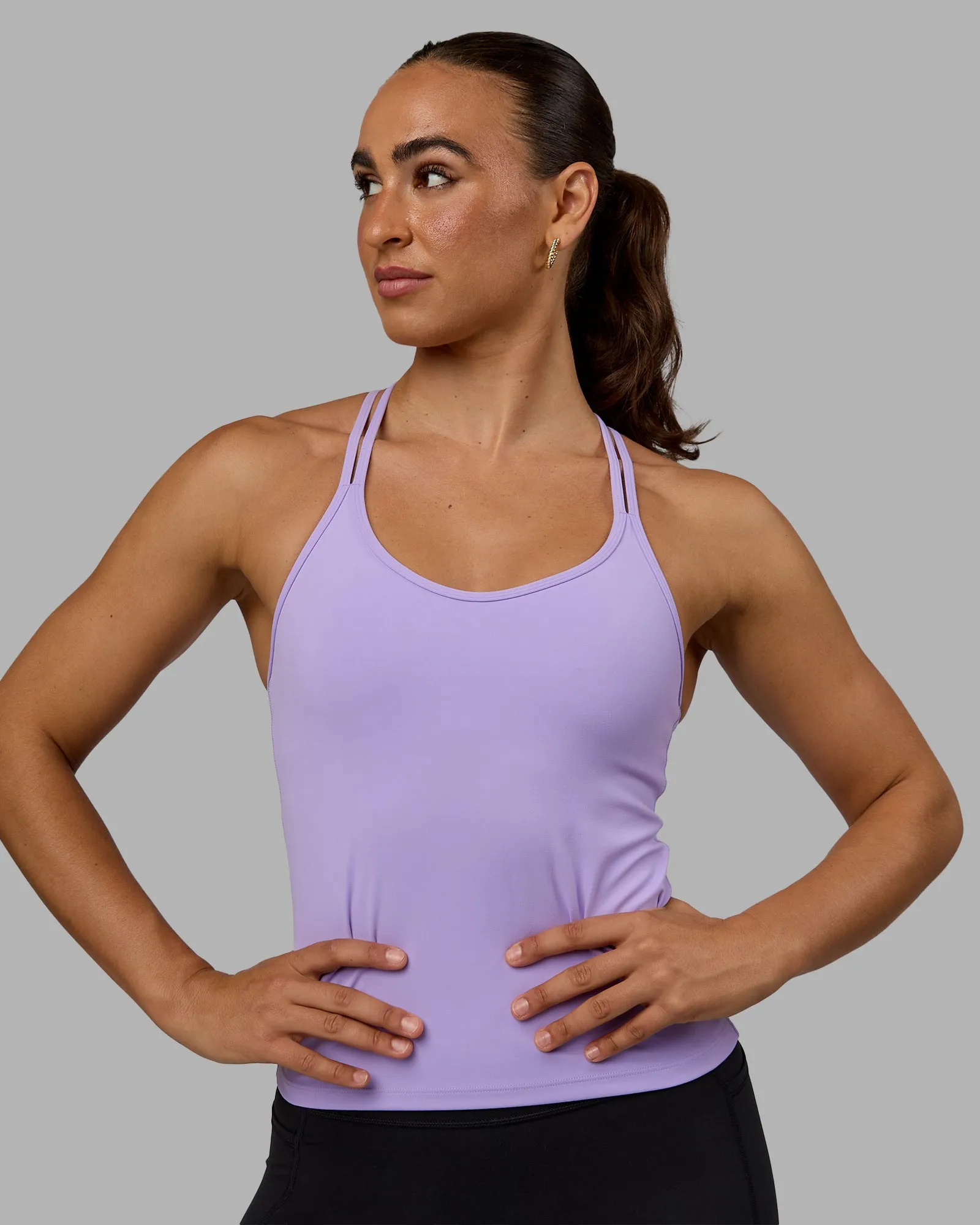 Balance Active Shelf Bra Tank - Pale Lilac sold by LSKD product image thumbnail 3