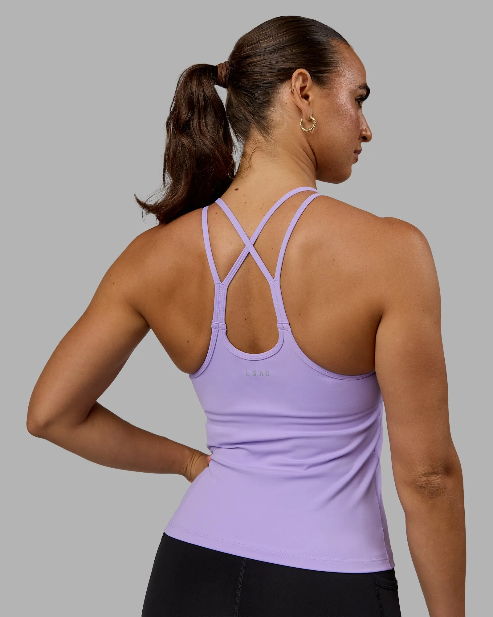 Balance Active Shelf Bra Tank - Pale Lilac sold by LSKD product image thumbnail 5