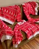 LSKD Christmas Knit Sweater - Cherry Red-Ivory sold by LSKD