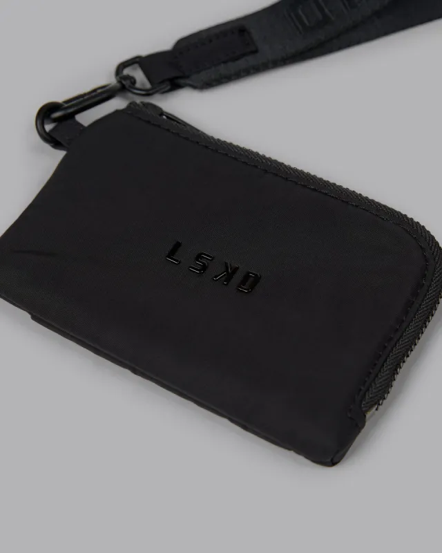 Go-To Wristlet Pouch - Black sold by LSKD