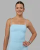 Revive Shelf Bra Tank - Crystal Blue sold by LSKD