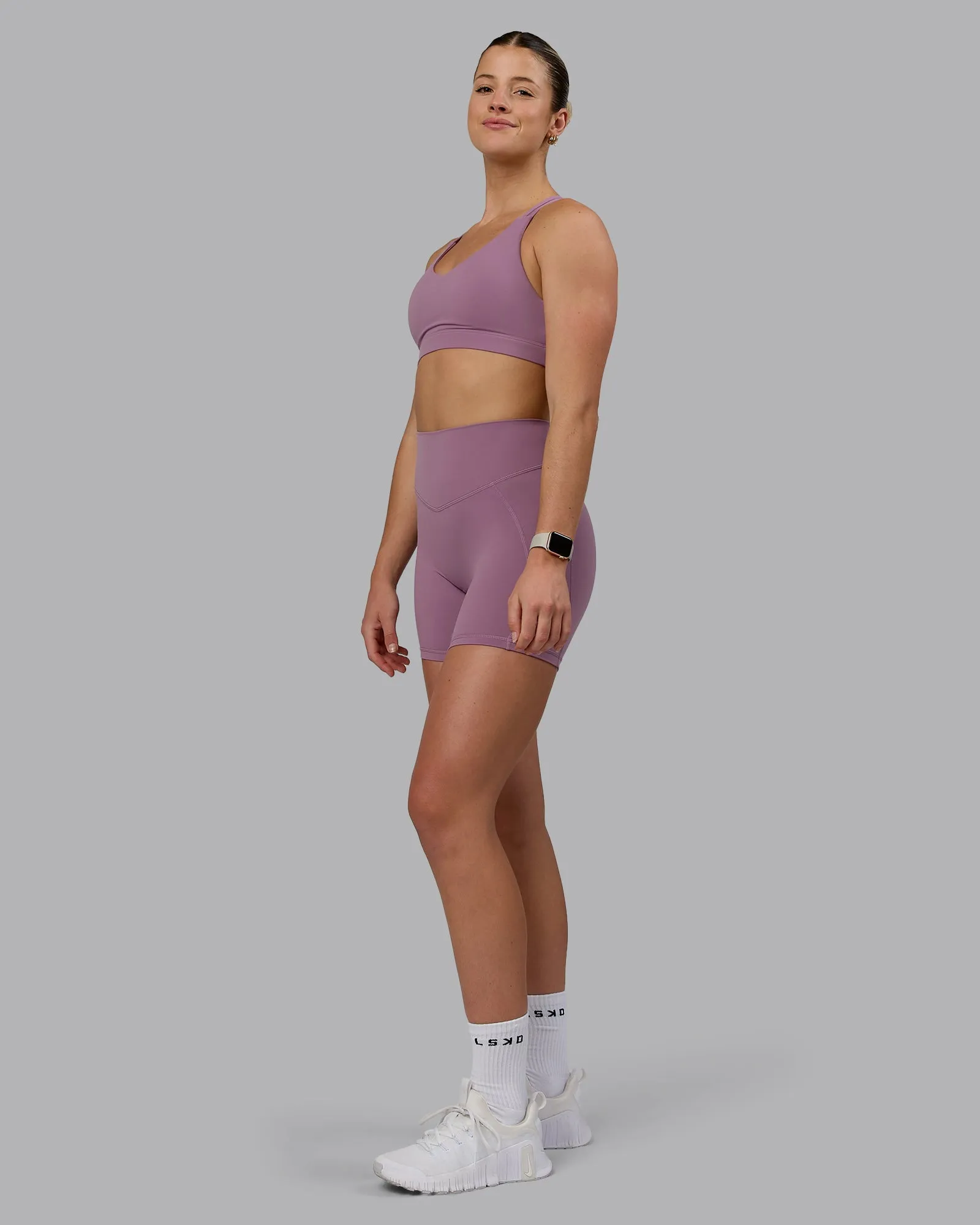 Radiance Sports Bra - Grape sold by LSKD product image thumbnail 3