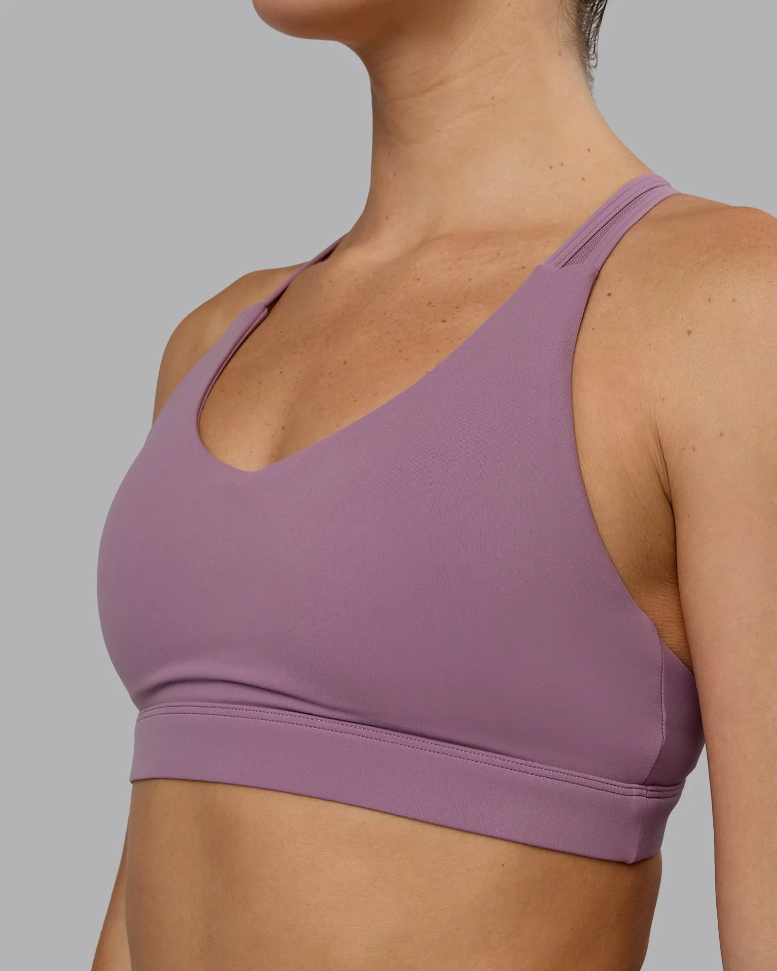 Radiance Sports Bra - Grape sold by LSKD product image thumbnail 4