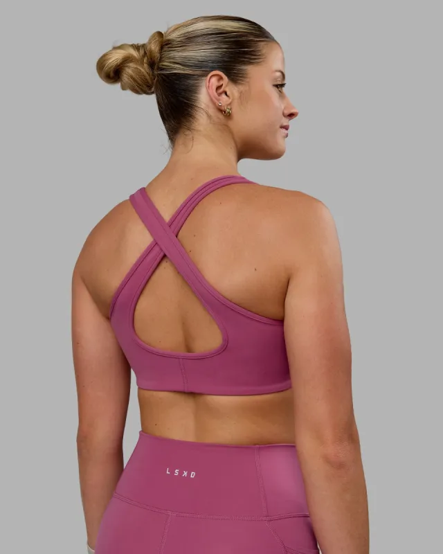 Stamina Sports Bra - Mauve Haze sold by LSKD