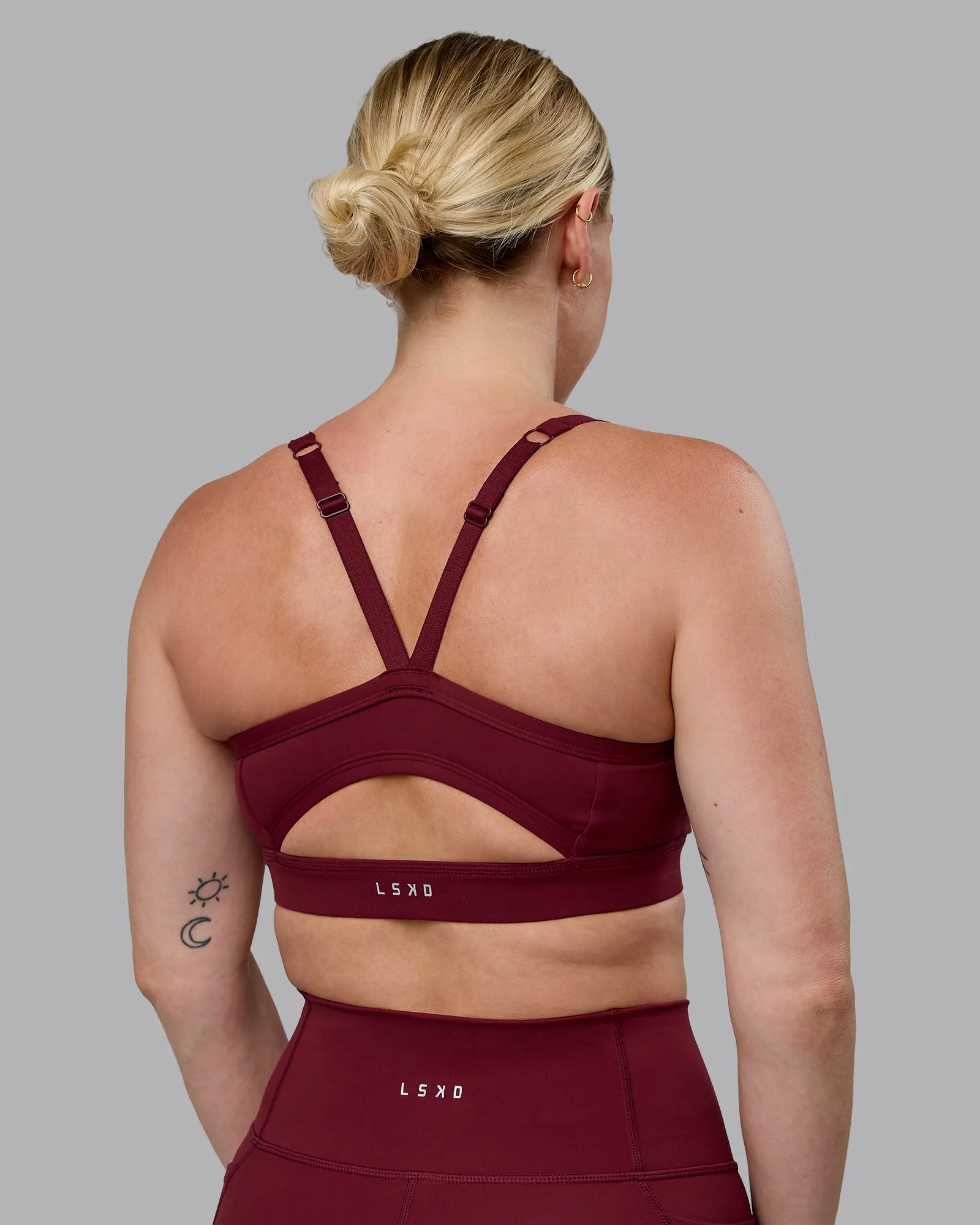 Momentum Sports Bra D/DD/E - Cordovan sold by LSKD product image thumbnail 2