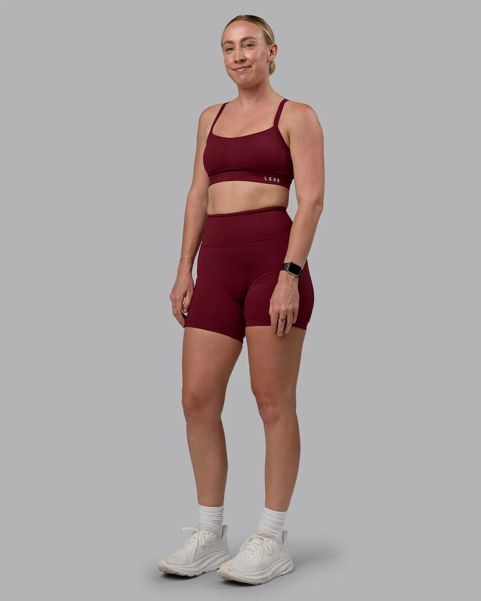 Momentum Sports Bra D/DD/E - Cordovan sold by LSKD product image thumbnail 3